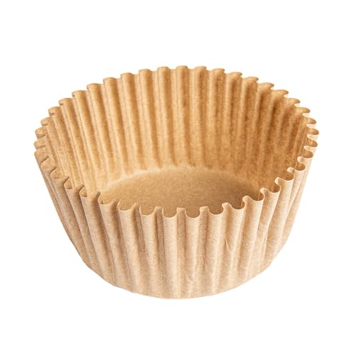 1000 Stück – Kapseln 'Petits Fours' 50 g/m² Ø 5 x 2,7 cm Natural Perg Antifett von Garcia de Pou