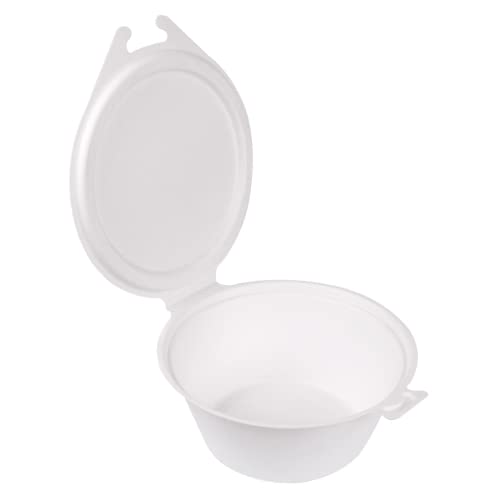 50 Stück - Behälter mit Deckel "Bionic" Scharnier 1300 ml, 20 x 13,5 x 8 cm, Weiß 50 Stück - Behälter mit Deckel "Bionic" Scharnier 1300 ml, 20 x 13,5 x 8 cm, Weiß von García de Pou