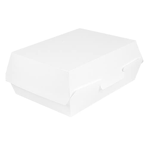 50 Stück - Boxen "Lunch Box" 'Thepack' 230 g/m2 22,5 x 17 x 8,5 cm, Weiß, gewellter Nano-Micro von García de Pou