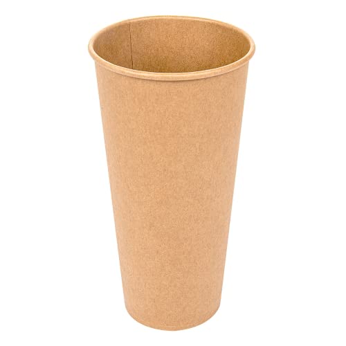 50 Stück - Gläser 22 Oz - 660 ml 250 + 18 Pe G/M2 Ø9 x 17 cm Braun Karton von García de Pou