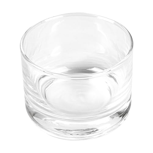 6 Stück Mini-Becher, rund, 120 ml, Durchmesser 6,7 x 5 cm, transparent, Glas von Garcia de Pou
