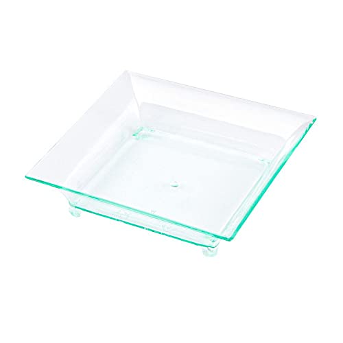 Behälter Für Häppchen Quadrat 6,3X6,3X1,5 Cm Wassergrün Ps - 720 Un. von García de Pou