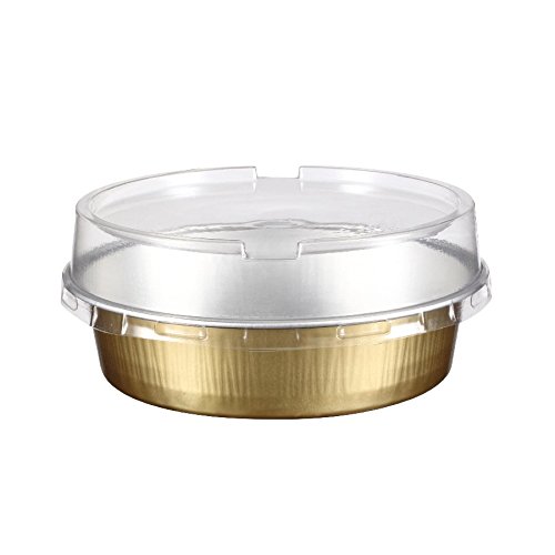 Behälter Konditorei - 215 Ml Ø Sup. 11,8 Cm Gold/Silber Aluminium - 100 Un. von Garcia de Pou