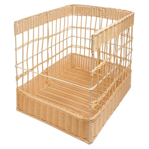 Brotkorb Imitation Weide 40X40X50 Cm Natur Pp - 1 Un. von García de Pou
