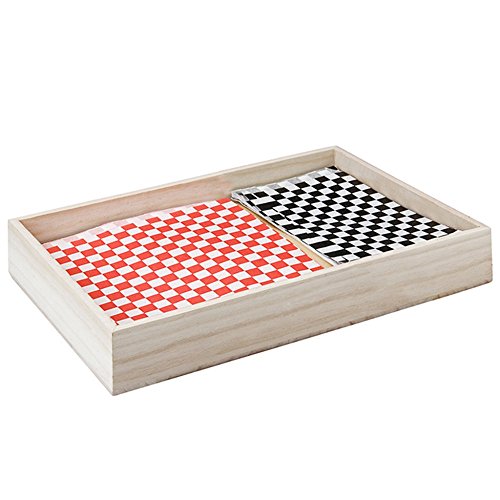 Buffet Präsentation Box 37X30X10 Cm Natur Holz - 1 Un. von García de Pou