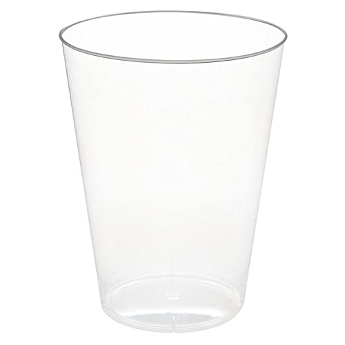 Becher Aus Plastik 200 Ml Ø 7,5X9,7 Cm Transparent Ps-Glas - 1000 Un. von García de Pou