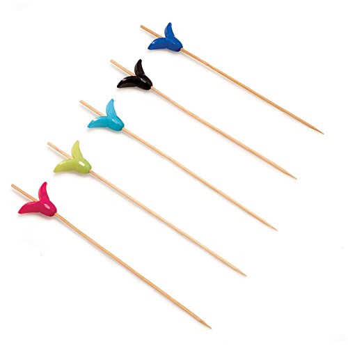 Garcia de Pou 100 Einheit Tulip Picks in Box, Bambus, Natur, 30 x 30 x 30 cm von Garcia de Pou