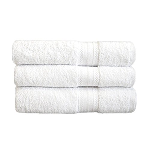 García de Pou 143.20 - Handtuch Bad 500 G/M2 70X140 Cm Weiss Baumwolle - 1 stücke von García de Pou