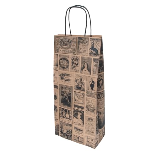 García de Pou 222.22 - Tüten Sos Mit Henkeln 2 Flaschen 'Bacchus' 100 G/M2 18+10X39 Cm Natur Kraft - 250 units García de Pou 222.22 - Tüten Sos Mit Henkeln 2 Flaschen 'Bacchus' 100 G/M2 18+10X39 Cm Natur Kraft - 250 units von García de Pou