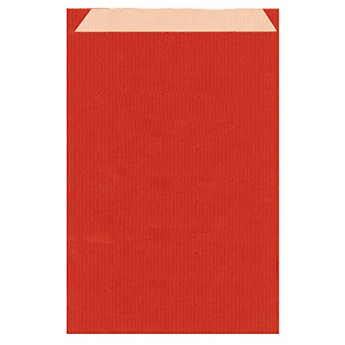 Garcia de Pou 250 Einheit flach Staubbeutel im Karton, Kraft, rot, 19 x 35 x 30 cm von Garcia de Pou