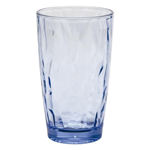 Garcia de Pou 6 Stück - Becher 480 ml, Ø 8,5 x 14,3 cm, blau, Polycarbonat von Garcia de Pou