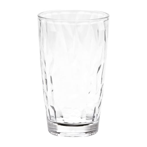 Garcia de Pou 6 Stück - Gläser 490 ml, Ø 8,5/6,1 x 14,2 cm, transparent, Polycarbonat von Garcia de Pou