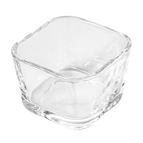 Garcia de Pou 6 Stück – Minibecher, quadratisch, 75 ml, 2,5 Unzen, 5,7 x 5,7 x 4 cm, transparent, Glas von Garcia de Pou