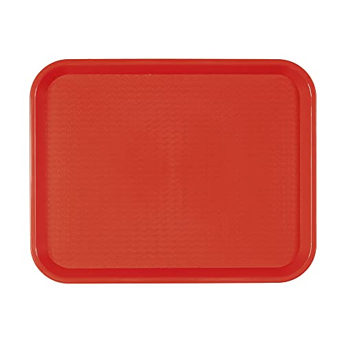 Garcia de Pou Fast Food-Tablett, Polypropylen, rot, 35,5 x 45,3 x 30 cm von Garcia de Pou