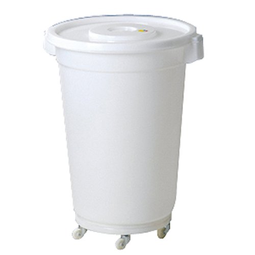 Garcia de Pou Kunststoff Lebensmittel Container mit Deckel, weiß, 61,5 x 61,5 x 82 cm von Garcia de Pou