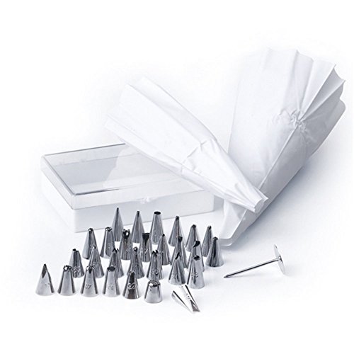 Kappe Dekoration (Set 32 Teile) 1,5X3,2 Cm Silberfarben Rostfrei - 1 Un. von García de Pou
