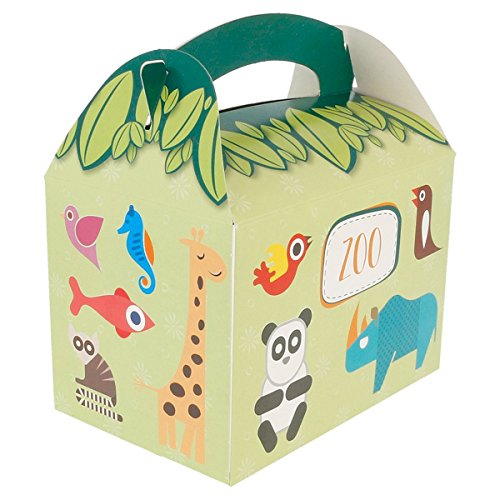 Kinderbox "Zoo" 320 G/M2 17X16X10 Cm Vierfarbendruck Feinkarton - 50 Un. von Garcia de Pou