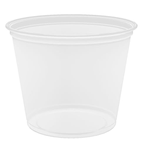 Kleiner Behälter Für Mikrowelle 165 Ml Ø 5/7,4X6 Cm Transparent Pp - 2500 Un. von García de Pou