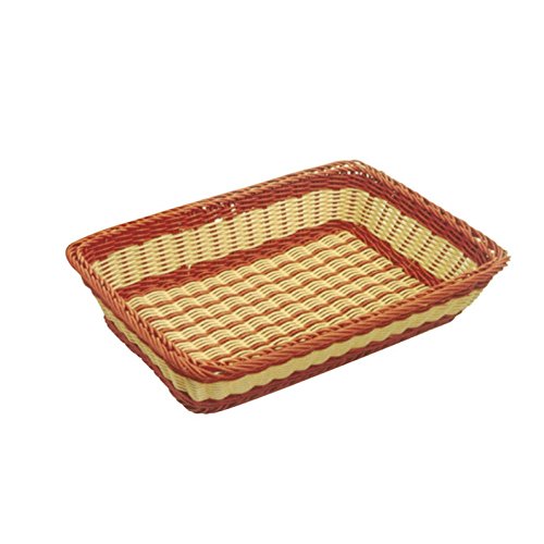 Korb Konditorei Imitation Weide 55X36X11 Cm Natur Pp - 1 Un. von García de Pou