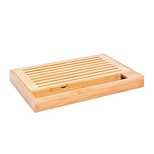 Platte Für Brot 40X24X4 Cm Natur Bambus - 1 Un. von García de Pou