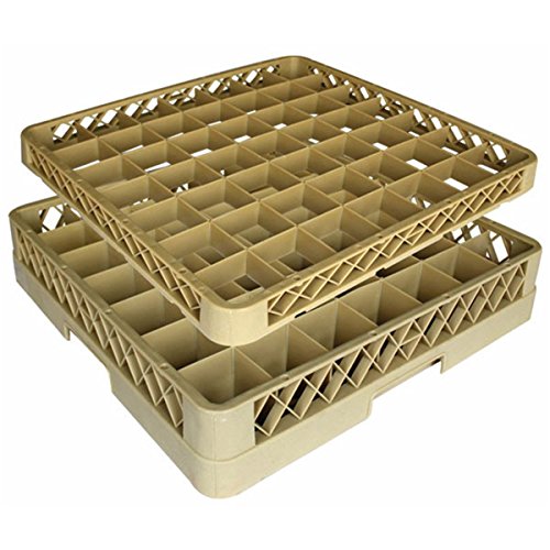 Rack Geschirrspüler Mit 49 Fächern - Gläser 50X50X10 Cm Beige Pp - 1 Un. von García de Pou