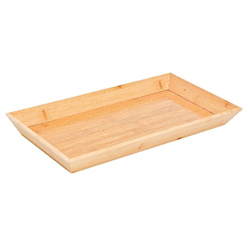 Rechteckiges Tablett 45,7X30,5X5,1 Cm Natur Bambus - 1 Un. Rechteckiges Tablett 45,7X30,5X5,1 Cm Natur Bambus - 1 Un. von García de Pou