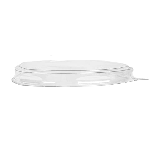 Rpet Deckel für Behälter, 133,02 cm, Ø 10,7 cm, transparent, 50 Stück von Garcia de Pou