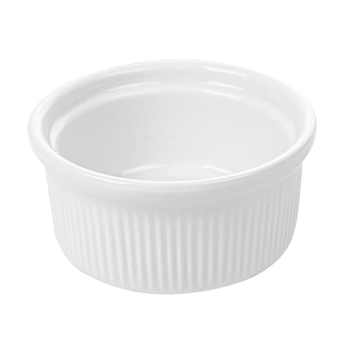 Schüssel "Ramequin" 120 Ml Ø 7,8X3,7 Cm Weiss Porzellan - 12 Un. Schüssel "Ramequin" 120 Ml Ø 7,8X3,7 Cm Weiss Porzellan - 12 Un. von García de Pou