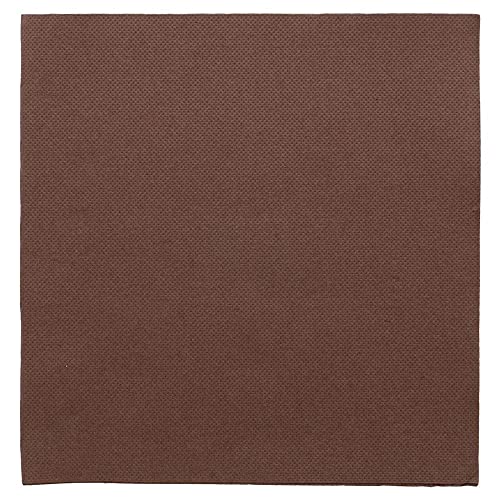 Servietten "Double Point" Ecolabel 18 G/M2 39X39 Cm Schokolade Papiertuch - 1200 Un. von García de Pou