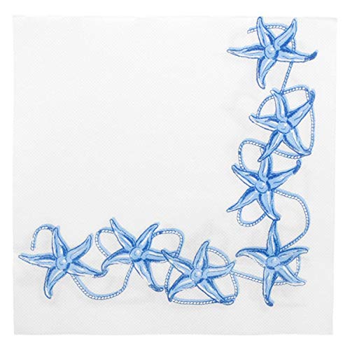 Servietten "Double Point" Ecolabel "Antibes" 18 G/M2 40X40 Cm Weiss Papiertuch - 1200 Un. von García de Pou