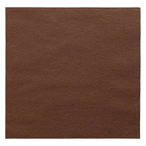 Servietten Ecolabel 2-Lagig 18 G/M2 39X39 Cm Schokolade Papiertuch - 1600 Un. von García de Pou