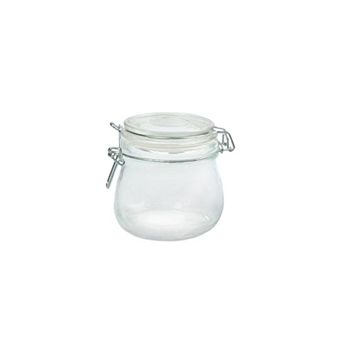 Storage Canister, 500 Ml Ø 9,5X10,5 Cm Transparent Glas - 24 Un. von García de Pou