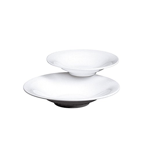 Suppenteller Ø 28 Cm Weiss Porzellan - 2 Un. von García de Pou