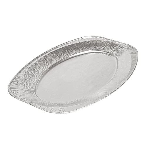 Tablett Oval 43X28,6X2,5 Cm Aluminium - 120 Un. Tablett Oval 43X28,6X2,5 Cm Aluminium - 120 Un. von García de Pou