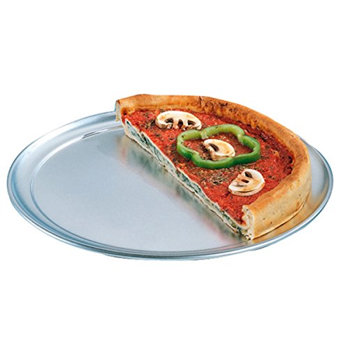 Teller Flach Pizza Ø 40,5 Cm Silberfarben Aluminium - 50 Un. von García de Pou