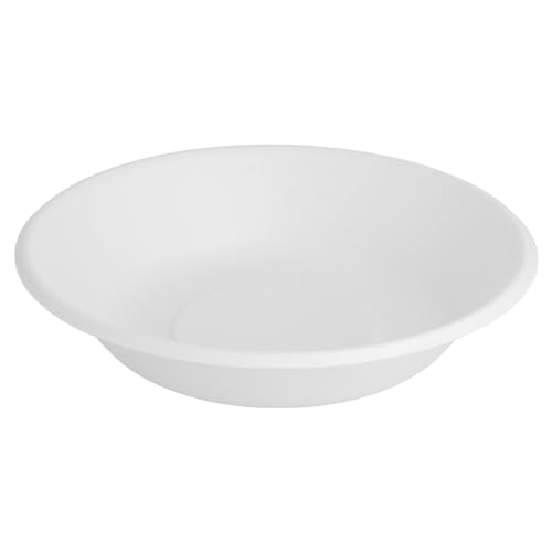 Tiefer Teller "Bionic" 680 Ml Ø 19X4 Cm Weiss Zellulose - 1000 Un. von García de Pou