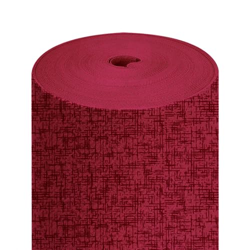 Tischdecke auf Rolle Jazz, 55 g/m², 1,20 x 50 m, Bordeaux Airlaid von Garcia de Pou