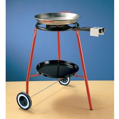 Burner with rolling stand and 42cm Paella Pan by Garcima von Garcima