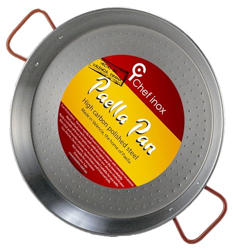 Paelleras El CID 5020063 Paellapfanne Valenciana 30 cm silber Paelleras El CID 5020063 Paellapfanne Valenciana 30 cm silber von La Ideal