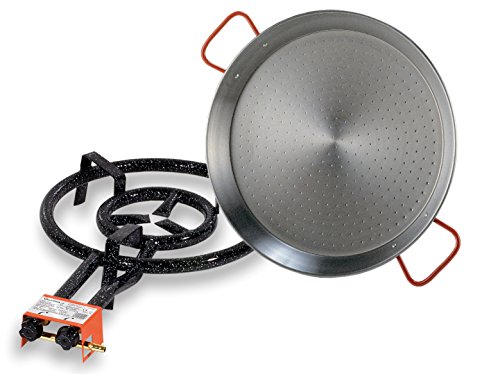 Garcima m285623 Paella-Pfanne 400 mm mit Paella-Pfanne 420 M von Garcima