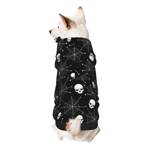 Spinnennetz-Kapuzenpullover für kleine Hunde und Katzen, weich, gruselig, Haustierbekleidung, Halloween-Zubehör Spinnennetz-Kapuzenpullover für kleine Hunde und Katzen, weich, gruselig, Haustierbekleidung, Halloween-Zubehör von GardEssere