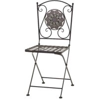 Gardamo Klappstuhl COMO schwarz Stahl von Gardamo