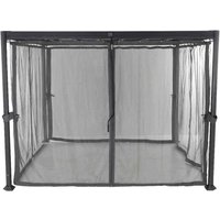 Gardamo Moskitonetz für Pavillon 'Florenz' FLORENZ grau von Gardamo