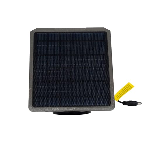 GardePro SP300 Solarpanel für Wildkamera, Stecker 5,5 x 2,1mm für GardePro Jagdkamera E6P, E6P Max (E6PMB), E8P, E8P Max (E8PMB), X20 Pro Max (X20PLMB), X50 Pro Max (X50PLMB) von GardePro
