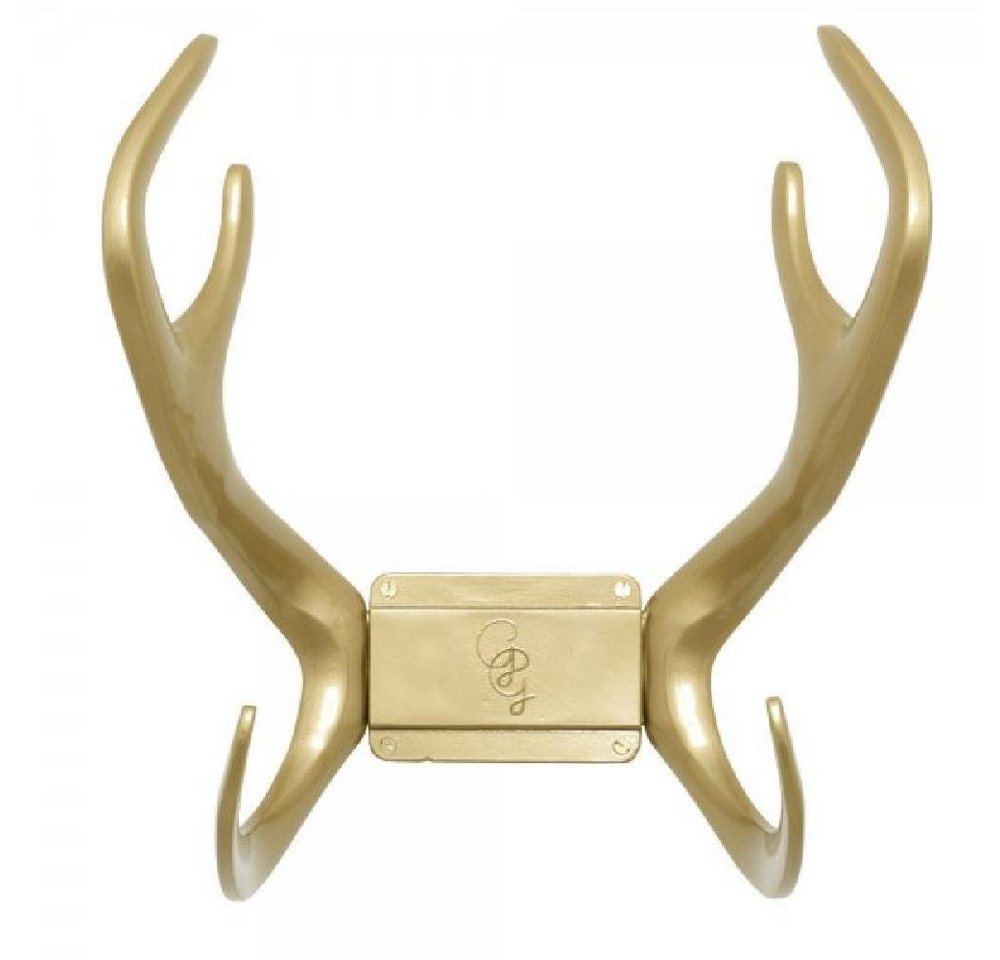 Garden Glory Dekofigur Schlauchhalter Reindeer Gold von Garden Glory