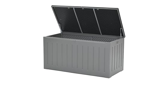 Garden Impressions Voll Kunststoff Aufbewahrungsbox Jersey 830 Liter mit Hubautomatik von Garden Impressions