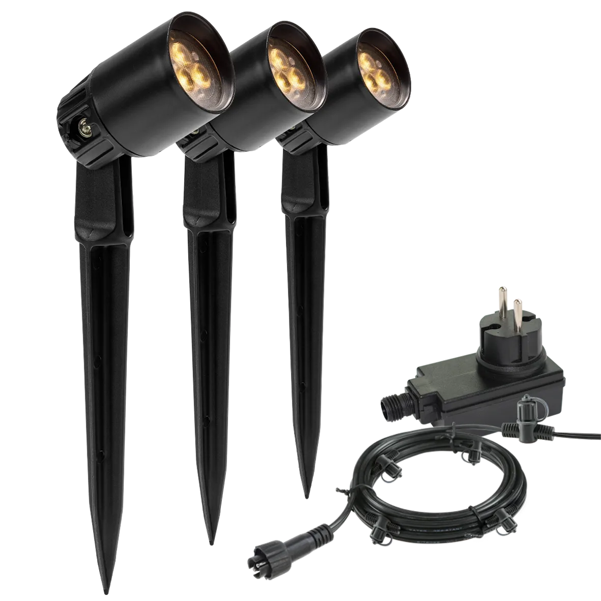 Garden Lights Strahler Neso 3er Set von Garden Lights