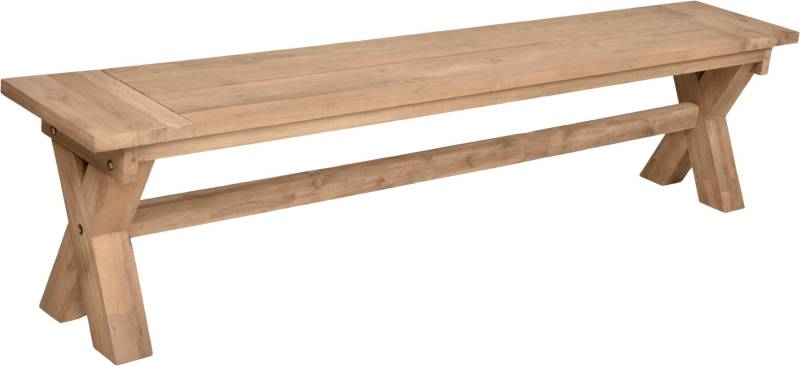 Bank Gartenbank KISAR aus recyceltem Teak von GardenPleasure von Garden Pleasure