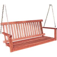 GARDEN PLEASURE Bank, Eukalyptusholz, BxHxT: 130 x 56 x 63 cm von Garden Pleasure