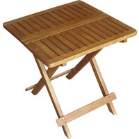 GARDEN PLEASURE Beistelltisch »Cleveland«, BxHxT: 50 x 50 x 50 cm, AkazienHolz - braun von Garden Pleasure